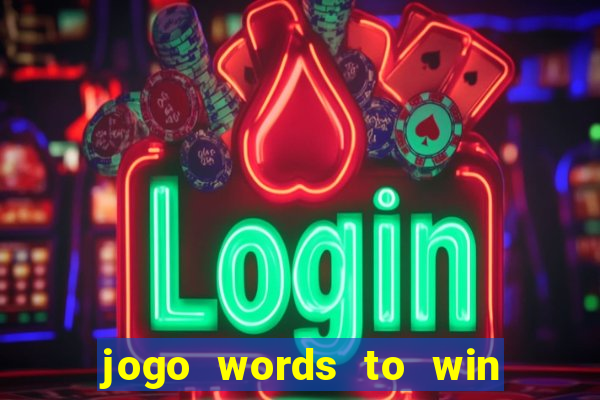 jogo words to win paga mesmo